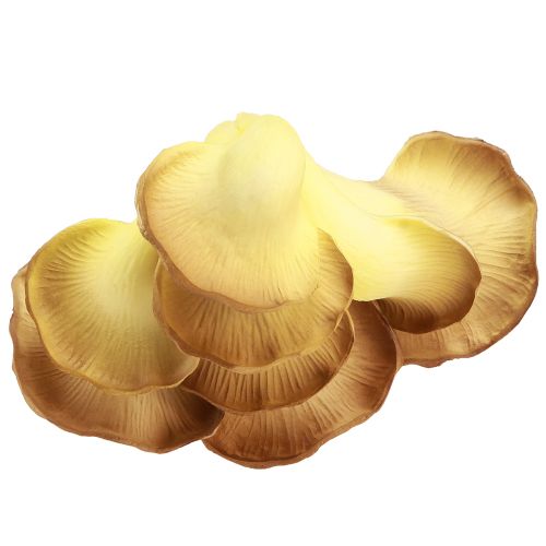 Artikel Decoratieve paddenstoelen lichtbruine kunstoesterzwammen 19×12×9cm