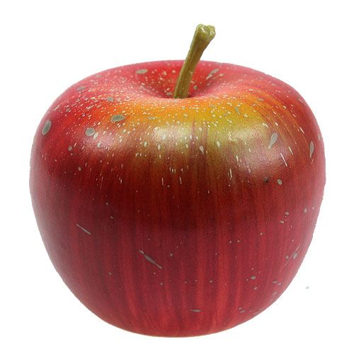 Floristik24 Decoratieve appels 4cm donkerrood 6st