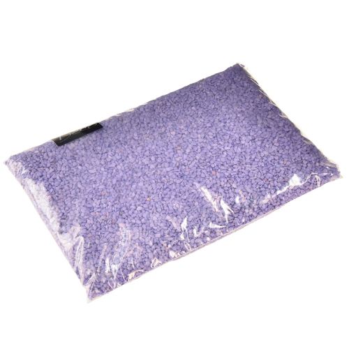 Artikel Decoratiekorrels lila sierstenen paars 2mm - 3mm 2kg