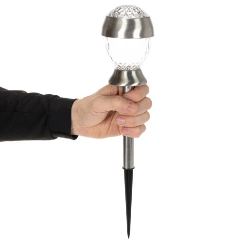 Artikel Solar tuinverlichting, bolvormige lampen met grondpen, 36 cm, 4 stuks