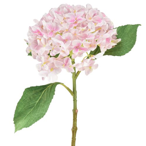 Hortensia kunstlichtroze kunstbloem roze Ø15,5cm 45cm