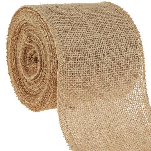 Floristik24 Jutelint natuurlijke tafelloper rustieke jute potlint 10cm 9m