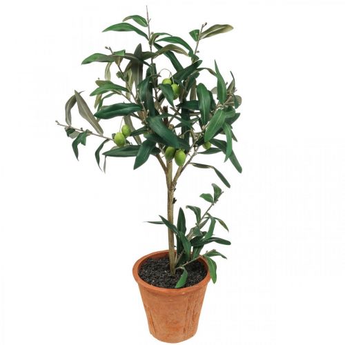 Artikel Kunst olijfboom in pot Kunstplant Olijf H63.5cm