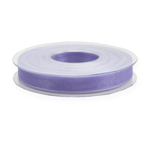 Artikel Organza lint cadeaulint paars lint zelfkant 15mm 50m