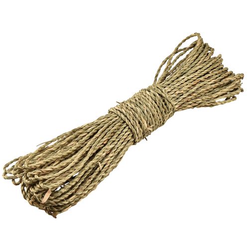 Zeegraskoord decoratief koord touw naturel L31–32cm