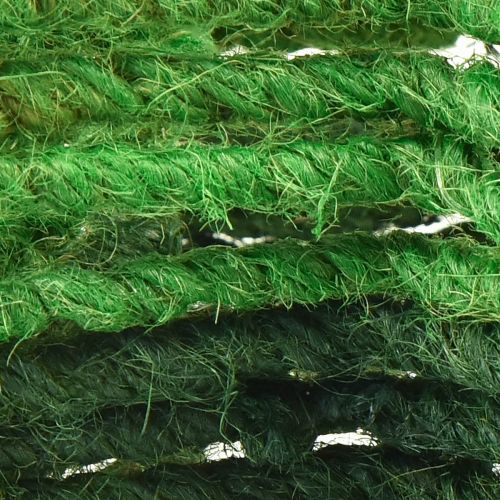 Artikel Sterren jute voor kerstversiering kerststerren groen 15cm 8st