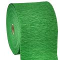 Floristik24 Bloem crêpe groen B10cm gramgewicht 128g/m2 L250cm 2st