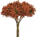 Floristik24 Kunstbloemen bruine sierbloemen in een bos van 4 stuks