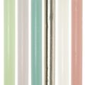 Floristik24 Stokkaarsen, effen, diverse kleuren, 21×240mm, 12 stuks