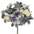 Floristik24 Kunstbloemen in blauwe hortensia groot Ø15cm L58cm 2st